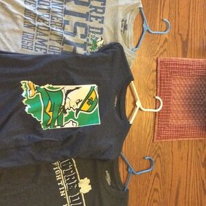 3 Notre Dame mens medium tshirt bundle all like new condition